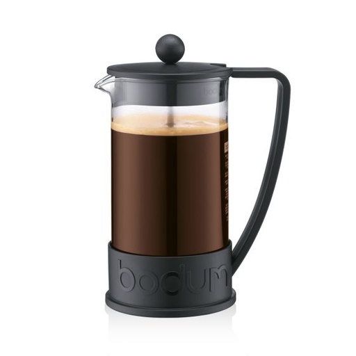 [B-10938-01B] Bodum Cafetière à Piston Brazil 8 Tasses (noir)