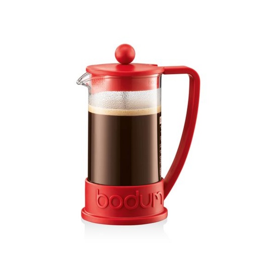 [B-10948-294BUS] Bodum Cafetière à Piston Brazil 3 tasses (Rouge)